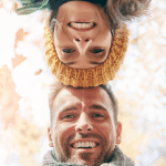 image of couple hugging